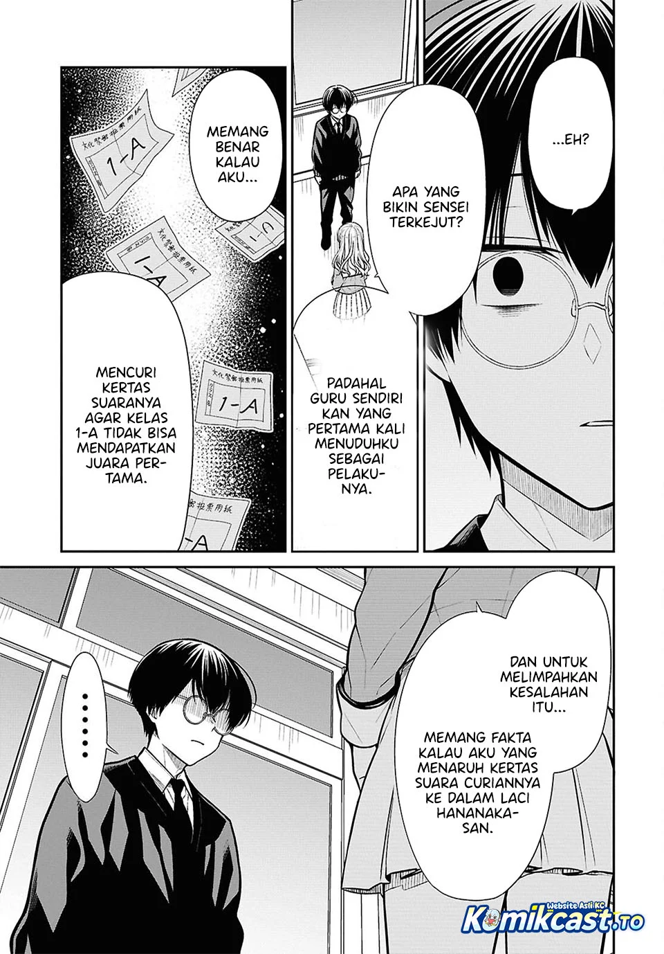 1-nen A-gumi no Monster Chapter 88 Gambar 9