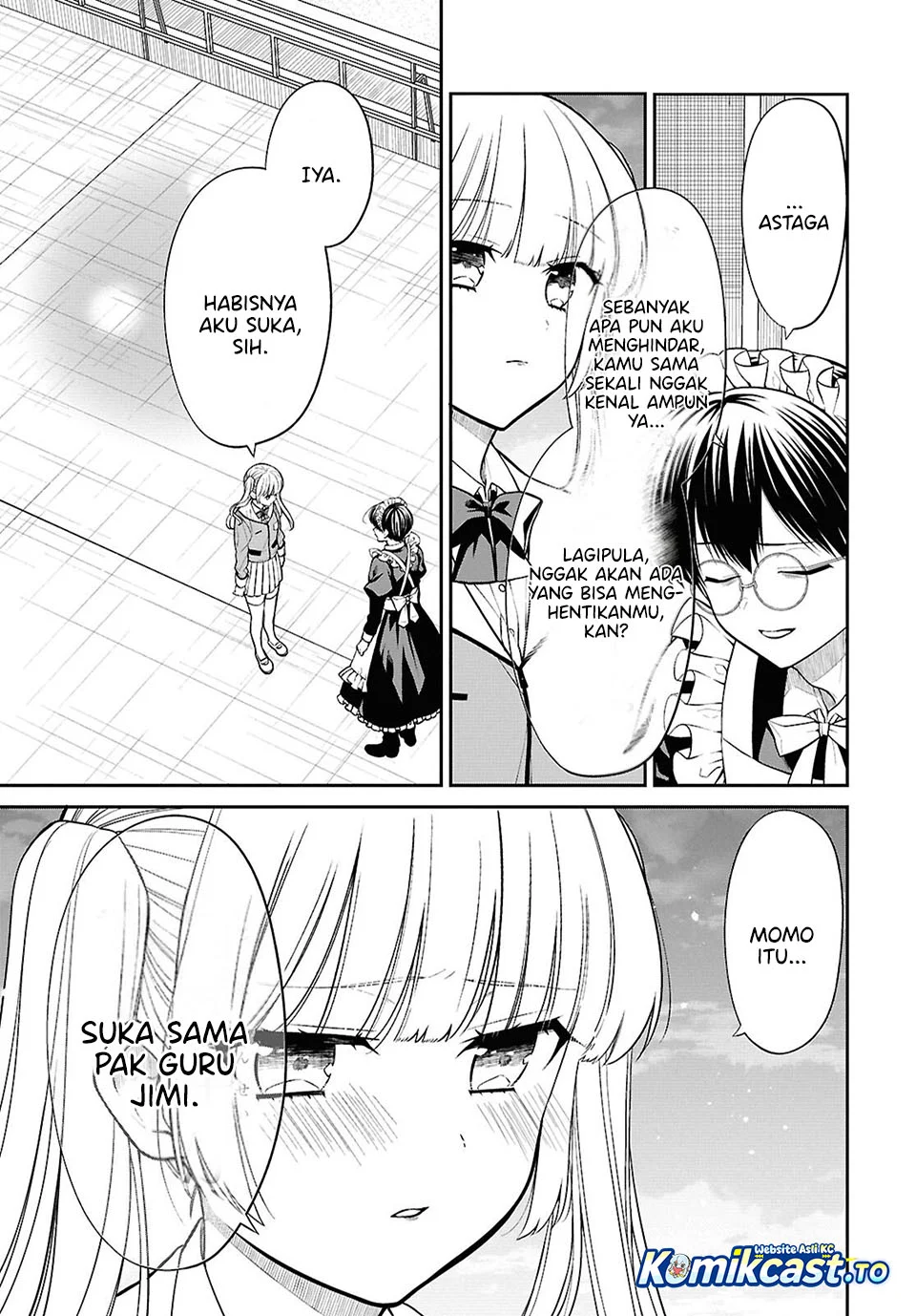 1-nen A-gumi no Monster Chapter 90 Gambar 8