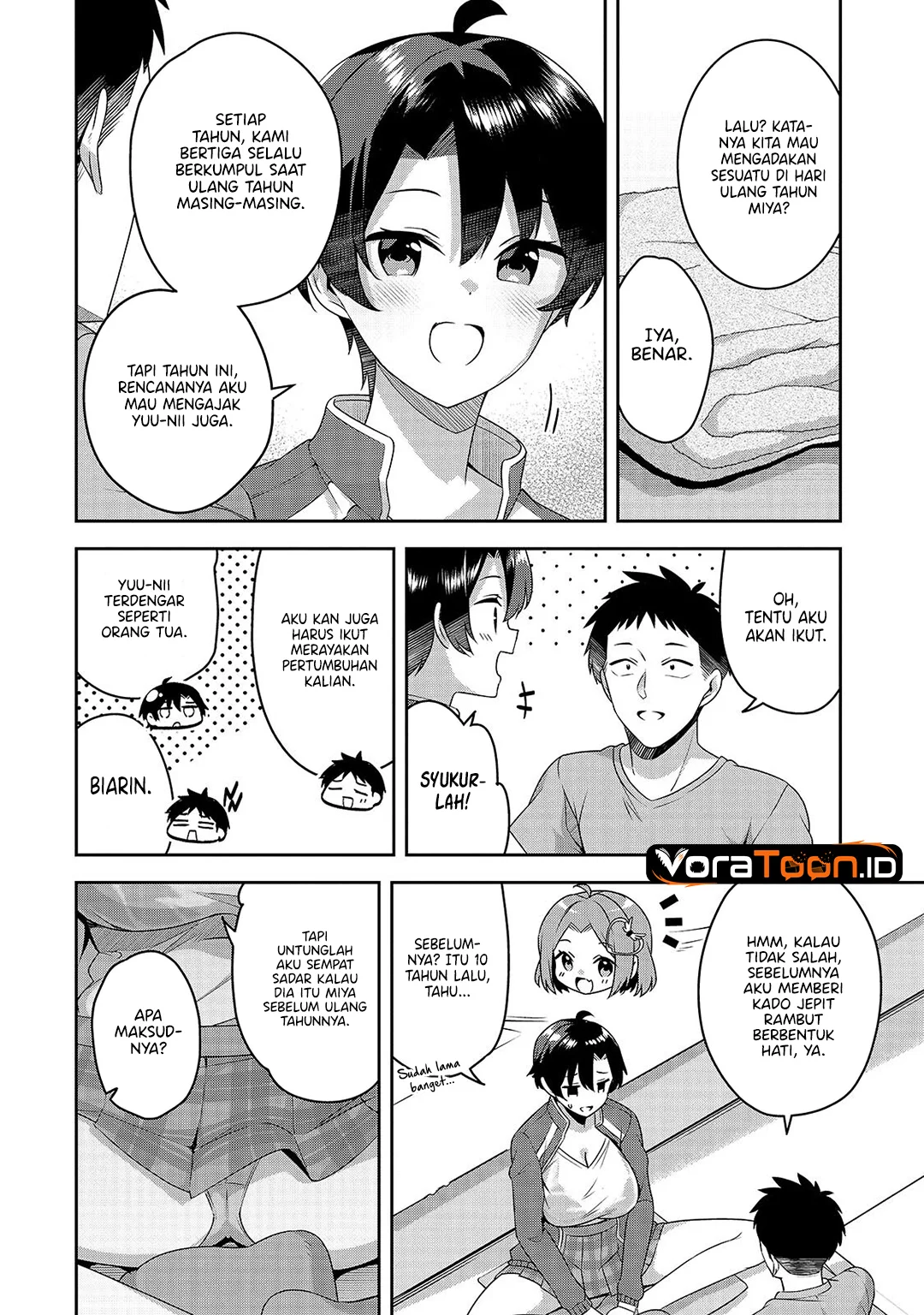 10-Nen Buri ni Saikai shita Kusogaki wa Seijun Bishoujo JK ni Seichou shiteita Chapter 22.1 Gambar 7