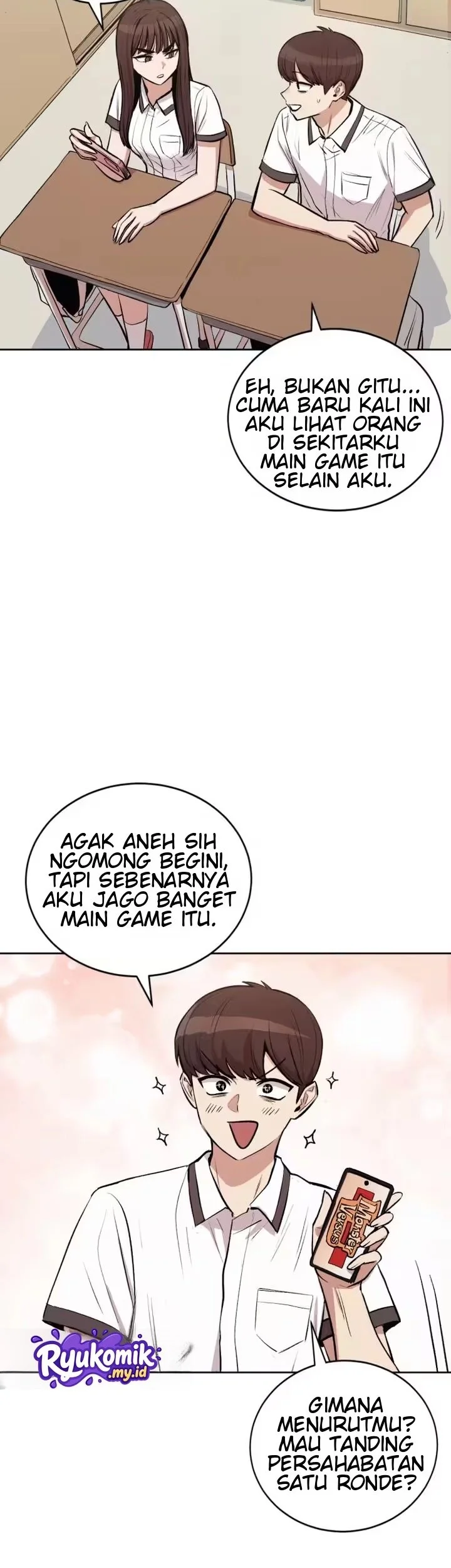 A Girl Who's Bad at Expressing Herself Chapter 1 Gambar 19