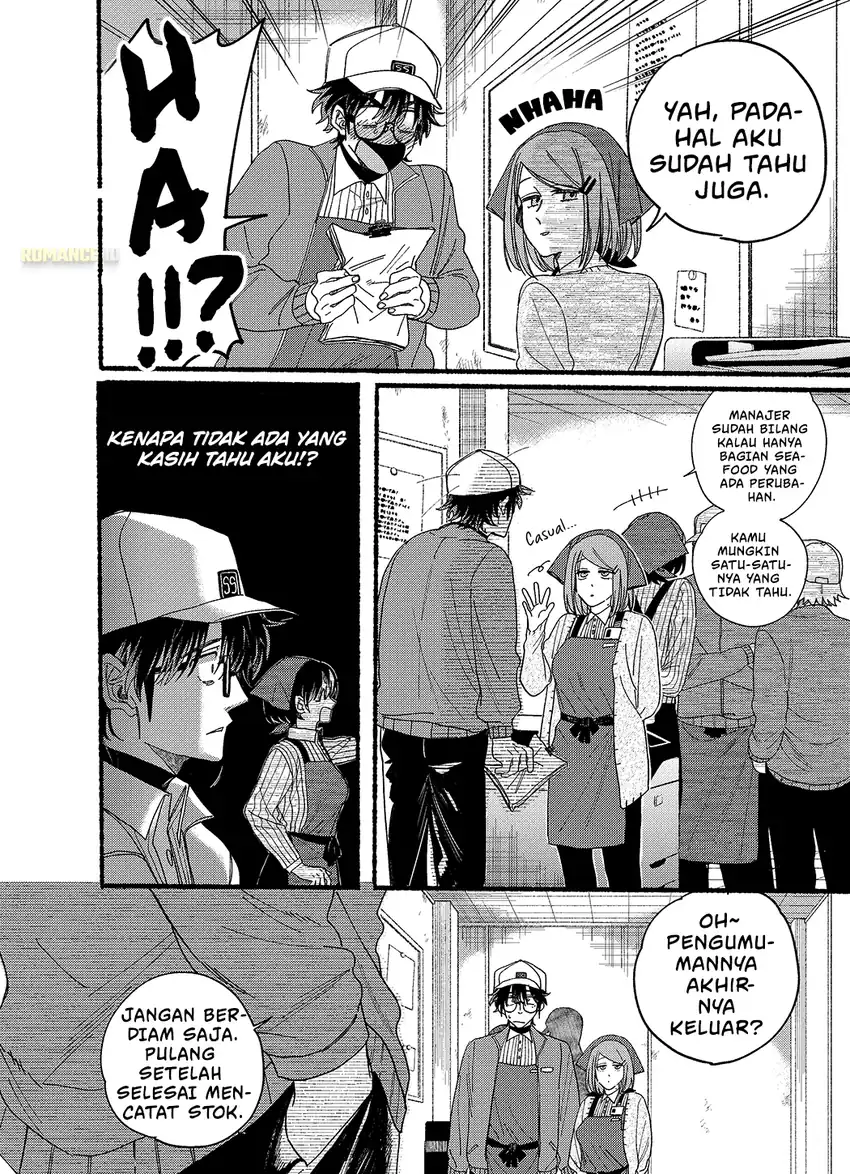 A Story About Smoking at the Back of the Supermarket Chapter 31.5 Gambar 7