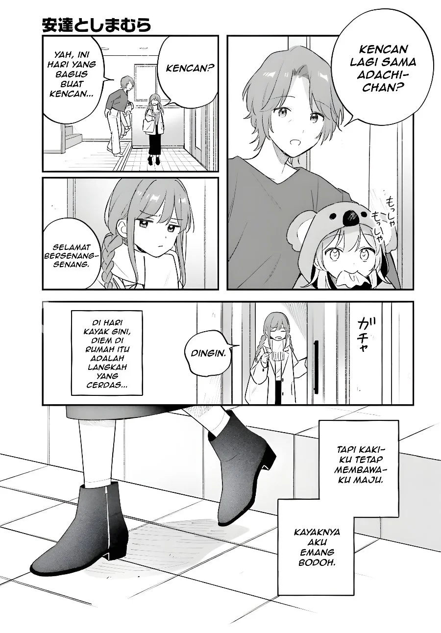 Adachi to Shimamura (YUZUHARA Moke) Chapter 60.1 Gambar 7