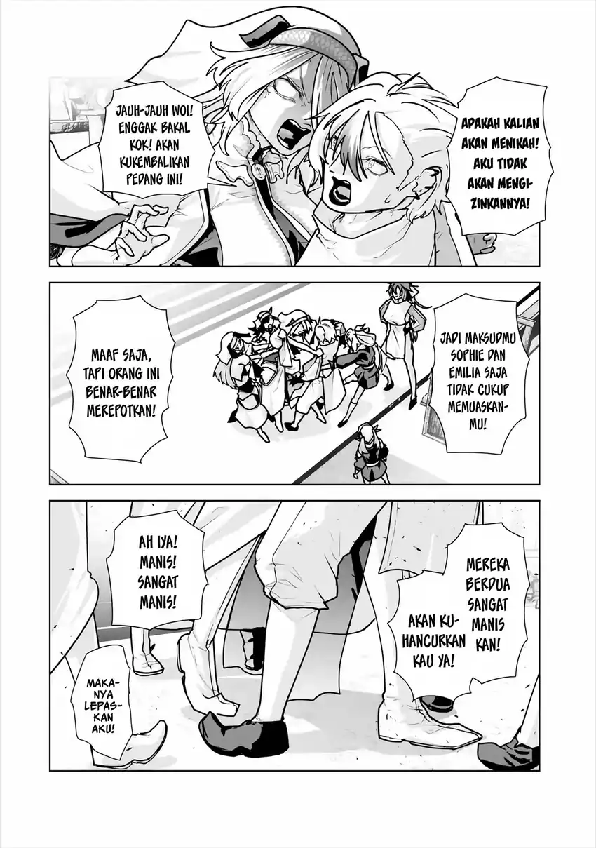 Akuyaku Kizoku ga Hirakinaotte Hametsu Flag wo "Jitsuryoku" de Tatakiotteitara, Itsunomanika Heroine-tachi kara Eiyuushi Sareru you ni Natta Ken Chapter 10.1 Gambar 7
