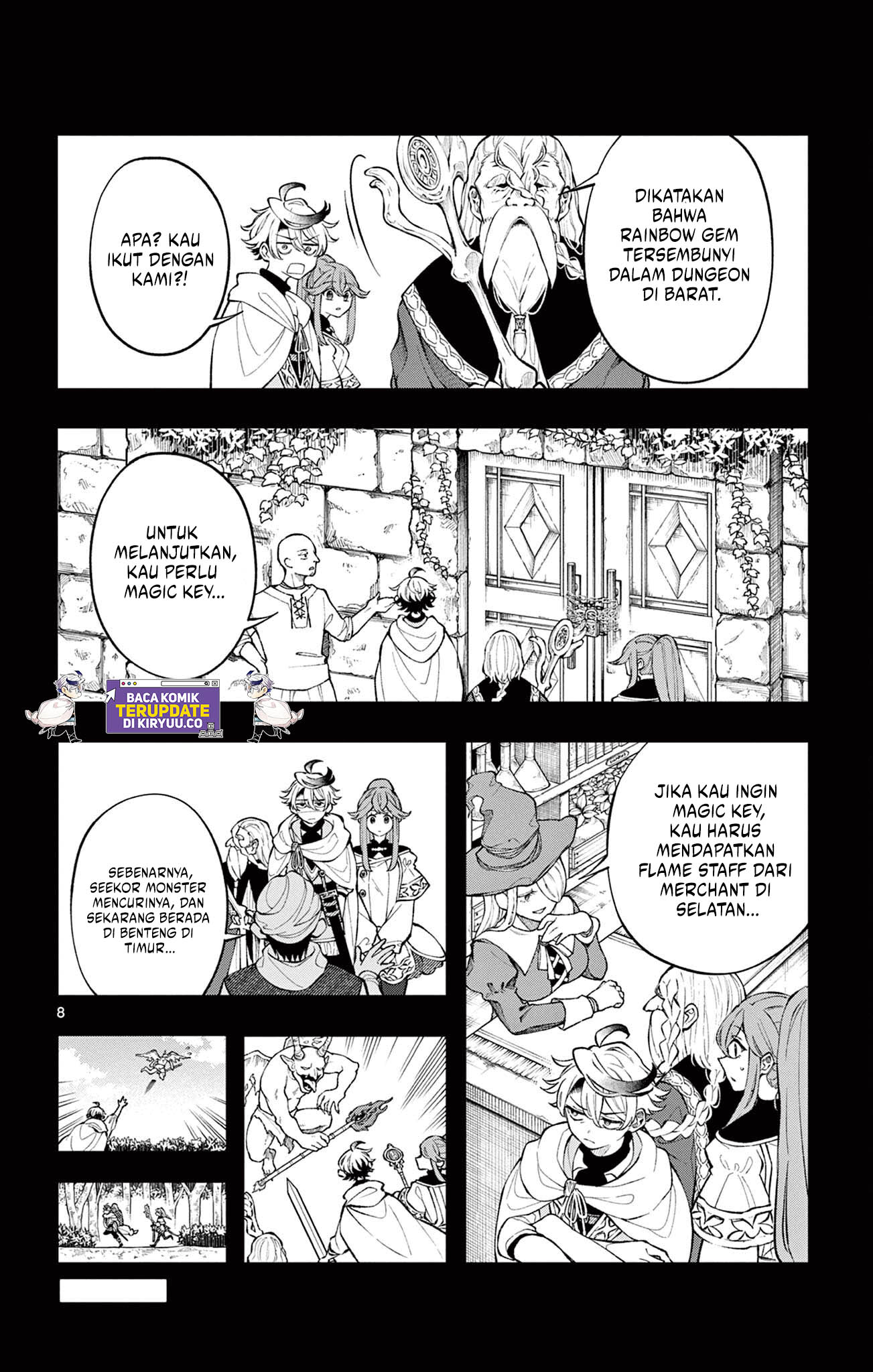 Albus Changes the World Chapter 4 Gambar 8