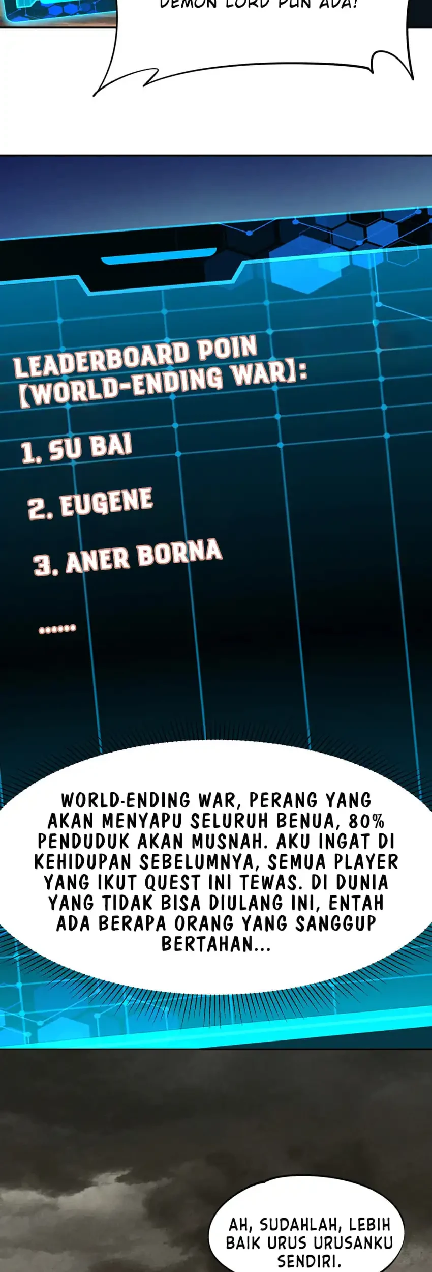 All People Scramble for the Tower, I Cleared 999 Floors in Advance Chapter 50 Gambar 14