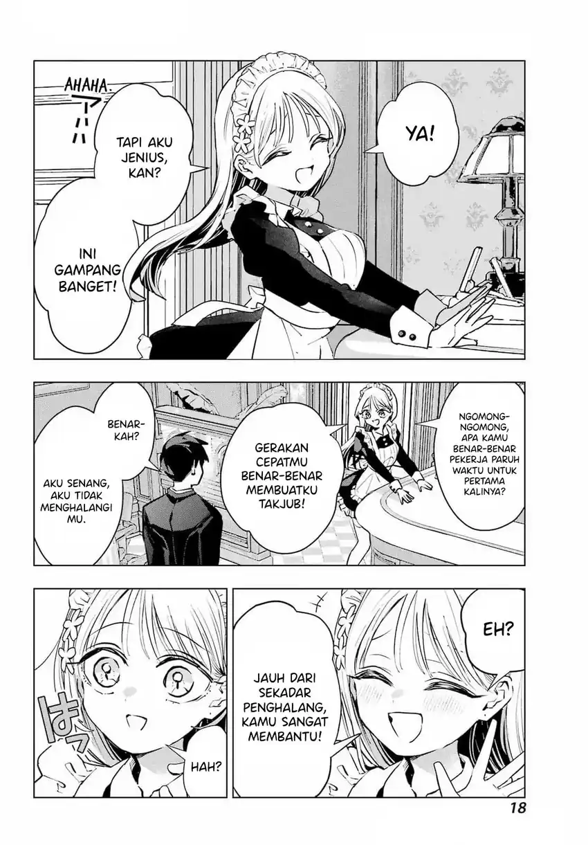 Anta to Osananajimitte dake demo Iyananoni! ~Zekkou kara Hajimaru S-kyuu Bishoujo to no Gakuen Nariagari Seikatsu~ Chapter 6 Gambar 12