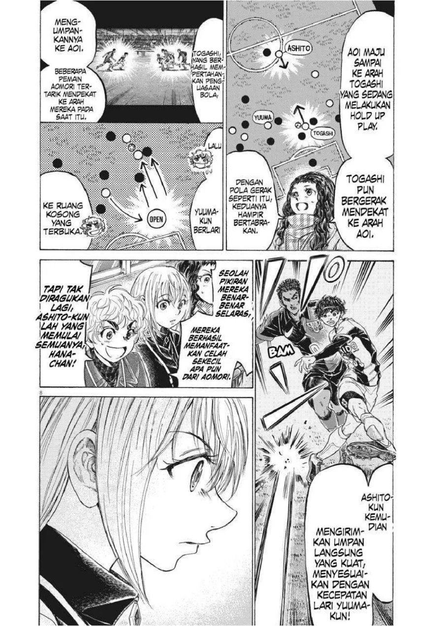 Ao Ashi Chapter 262 Gambar 9