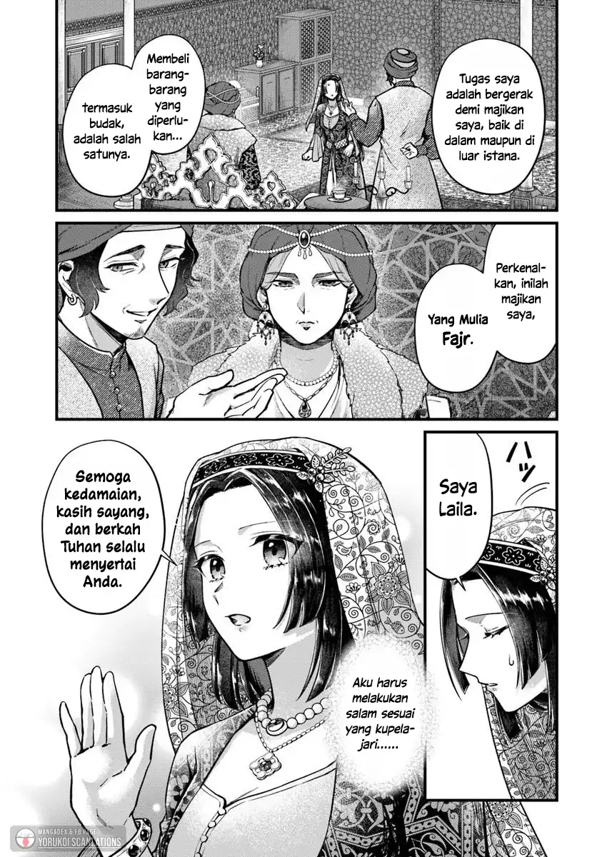 Arabesque Koukyuu no Wakoku Hime Chapter 3 Gambar 9