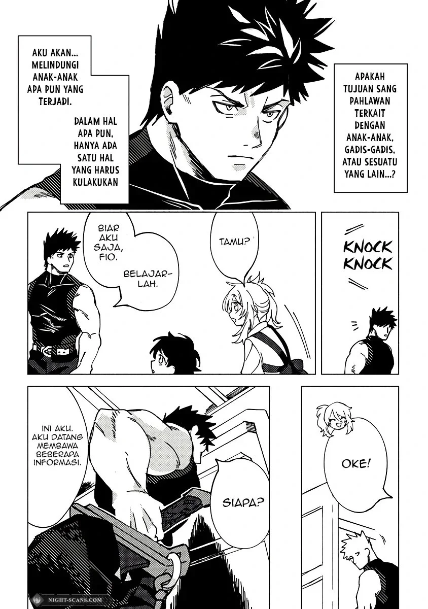 B-Rank Adventurer With an Evil Look Becomes a Daddy to the Protagonist and His Childhood Friends (Akuninzura shita B-kyuu Boukensha) Chapter 7 Gambar 9