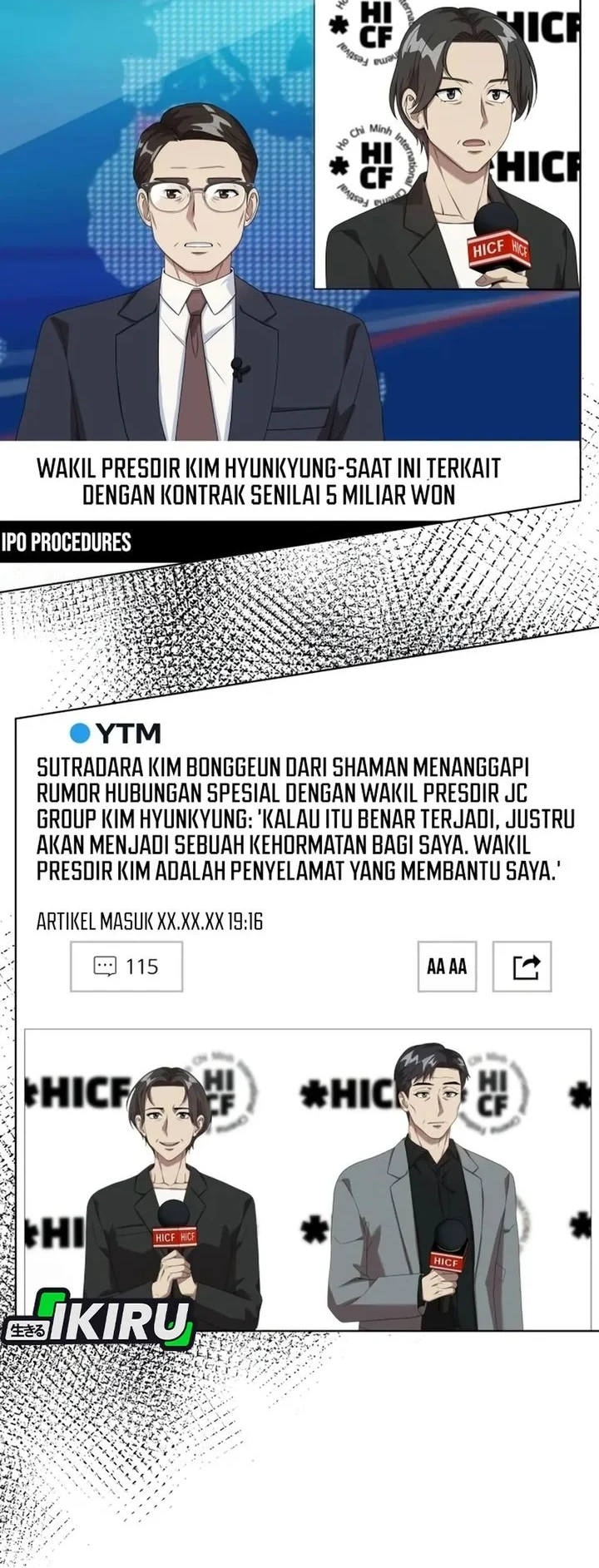 Becoming a Legendary Ace Employee Chapter 144 Gambar 26