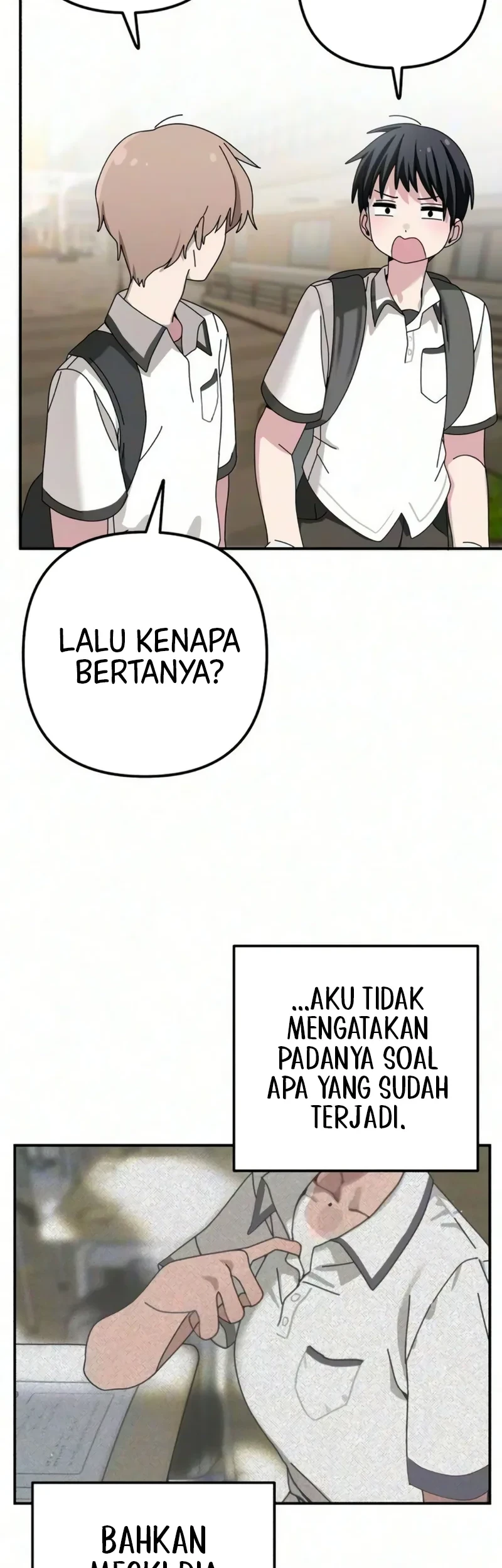Black but Pure White Chapter 1 Gambar 23
