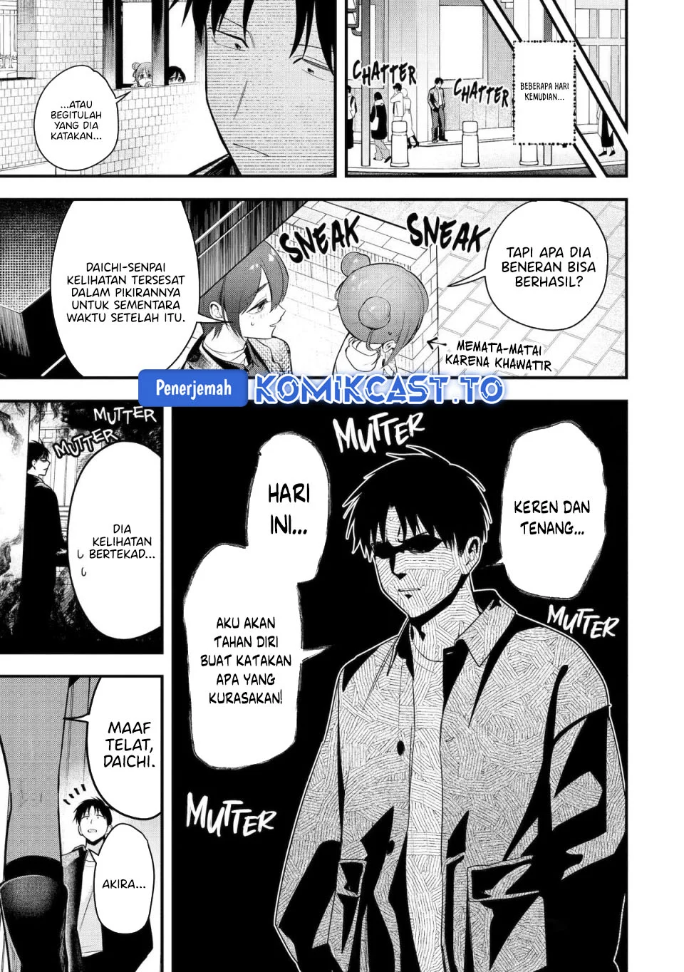 Boyish Kanojo ga Kawai-sugiru Chapter 55 Gambar 8