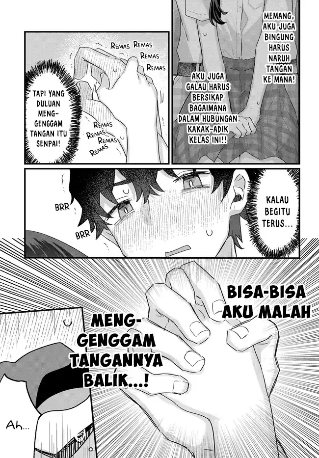 Chiisakute Kawaii Bungeibu no Chiteki na Senpai o, Hiza no Ue ni Nosetara Mainichi Suwattekuru you ni natta Chapter 3.1 Gambar 7