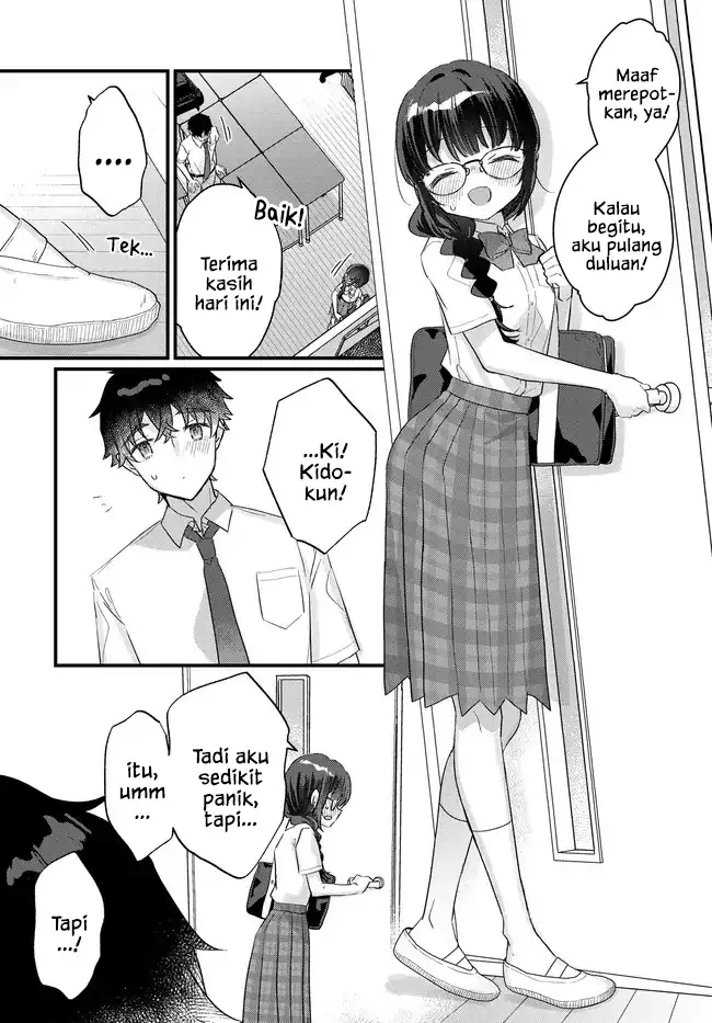 Chiisakute Kawaii Bungeibu no Chiteki na Senpai o, Hiza no Ue ni Nosetara Mainichi Suwattekuru you ni natta Chapter 3.2 Gambar 7