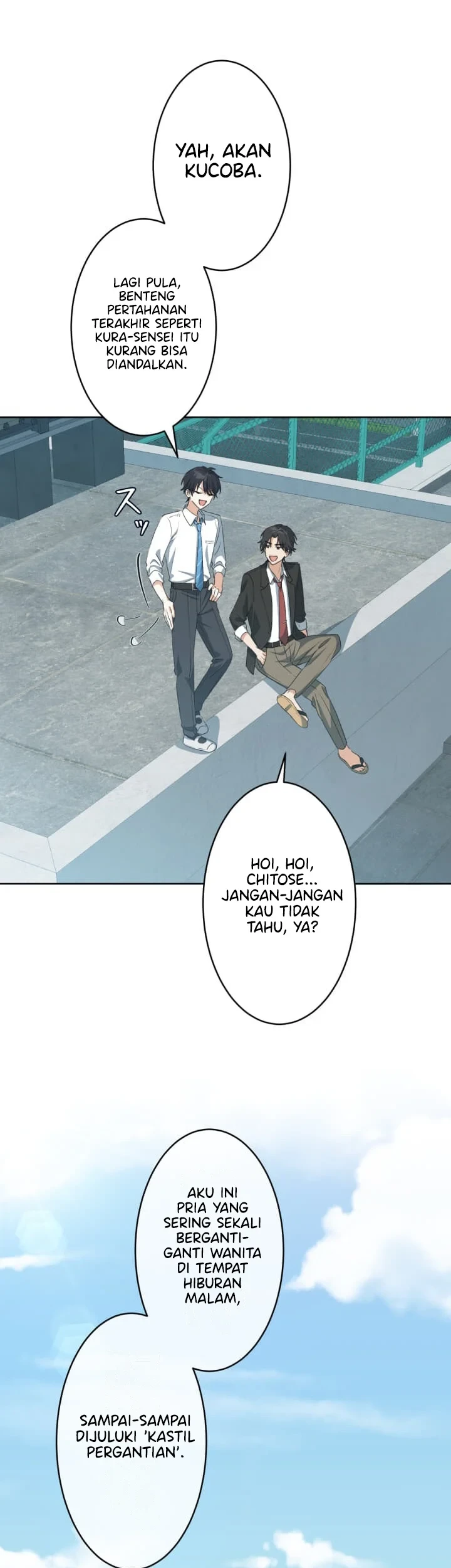 Chitose-kun wa Ramune Bin no Naka (Webtoon) Chapter 4 Gambar 16