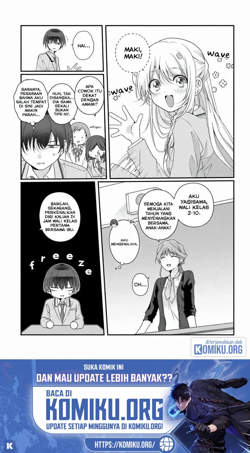 Class de 2 Banme ni Kawaii Onna no Ko to Tomodachi ni Natta Chapter 43.1 Gambar 7