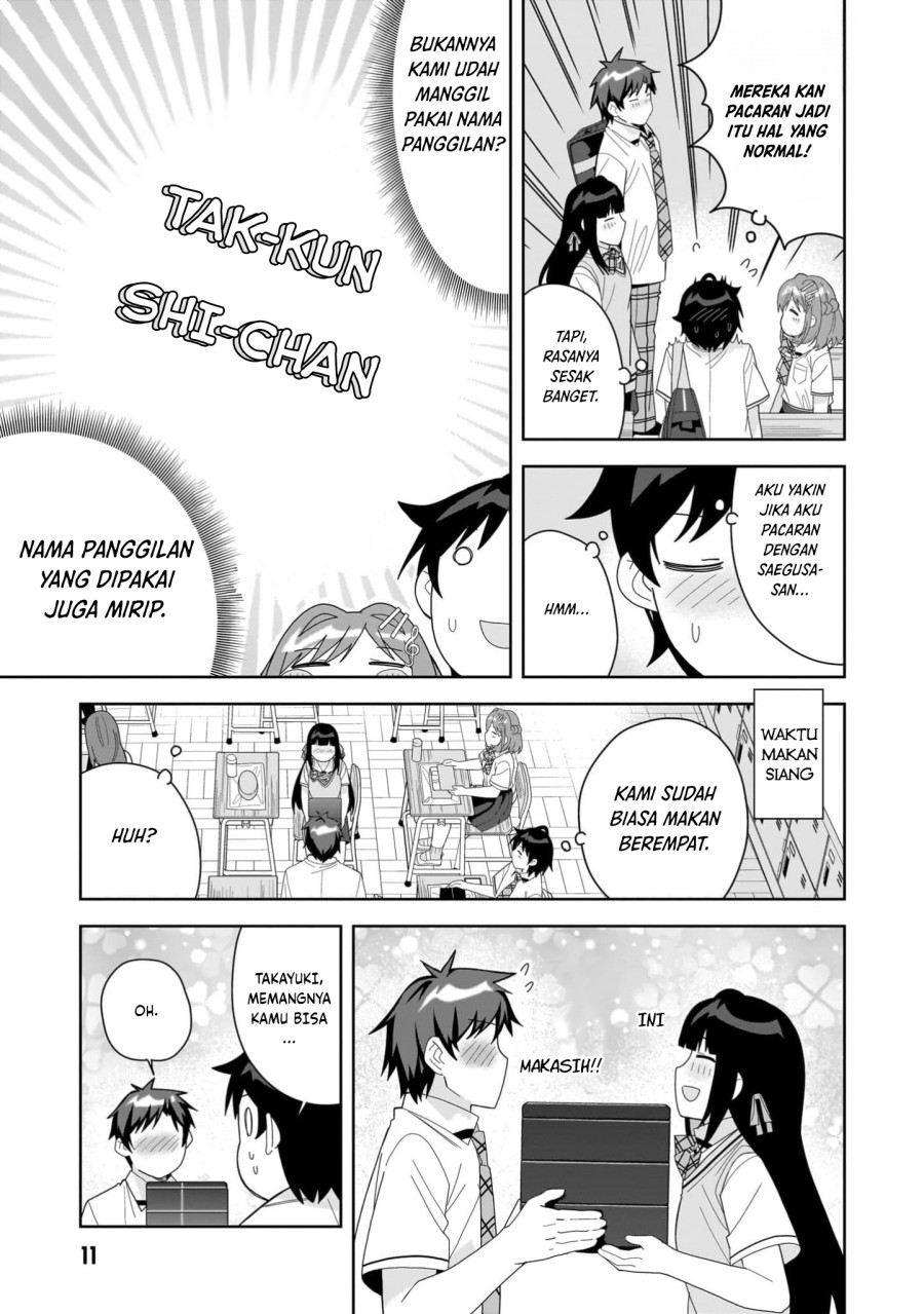 Classmate no Moto Idol ga, Tonikaku Kyodou Fushin Nan desu Chapter 12 Gambar 11