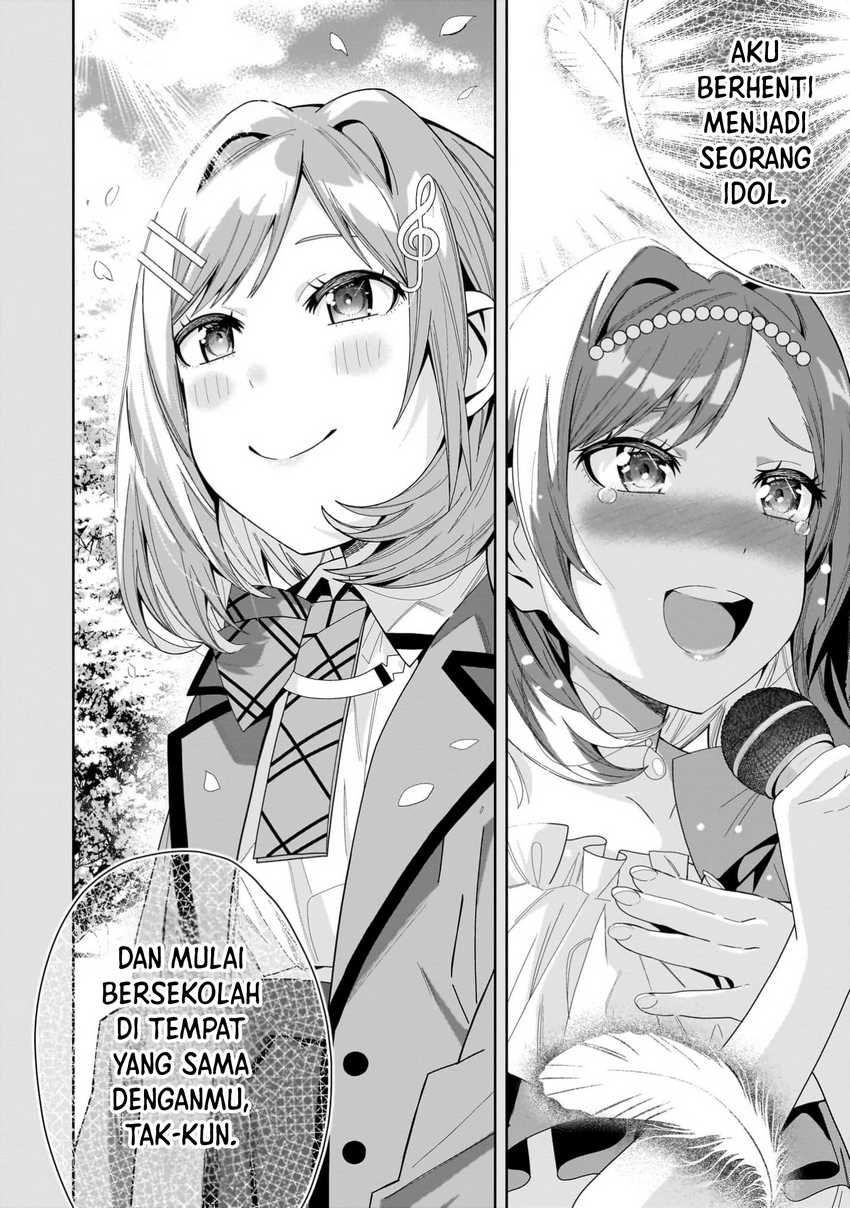 Classmate no Moto Idol ga, Tonikaku Kyodou Fushin Nan desu Chapter 15 Gambar 10