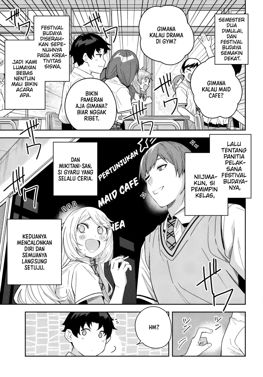 Classmate no Moto Idol ga, Tonikaku Kyodou Fushin Nan desu Chapter 25 Gambar 9