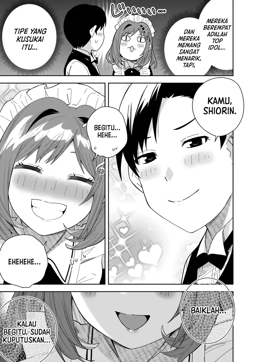 Classmate no Moto Idol ga, Tonikaku Kyodou Fushin Nan desu Chapter 31 Gambar 12