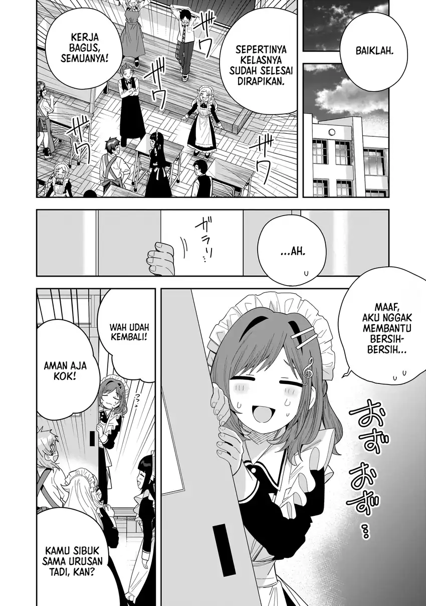 Classmate no Moto Idol ga, Tonikaku Kyodou Fushin Nan desu Chapter 32 Gambar 12