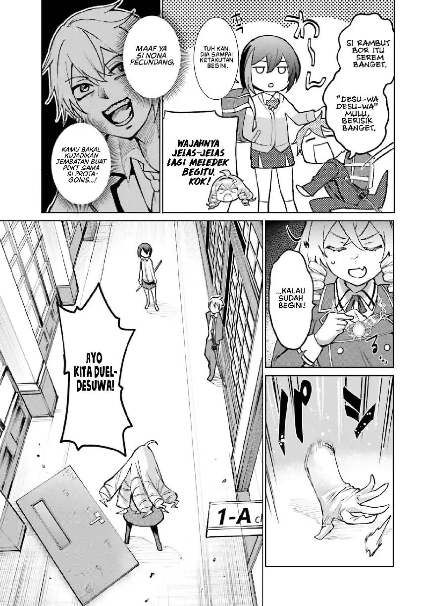 Danshi Kinsei Game Sekai de Ore ga Yarubeki Yuiitsu no Koto – Yuri no Ma ni Hasamaru Otoko to Shite Tensei shite shimaimashita Chapter 12 Gambar 14