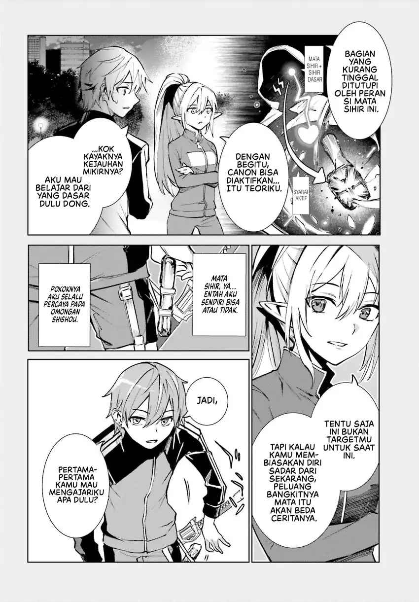 Danshi Kinsei Game Sekai de Ore ga Yarubeki Yuiitsu no Koto – Yuri no Ma ni Hasamaru Otoko to Shite Tensei shite shimaimashita Chapter 15 - Halaman 11