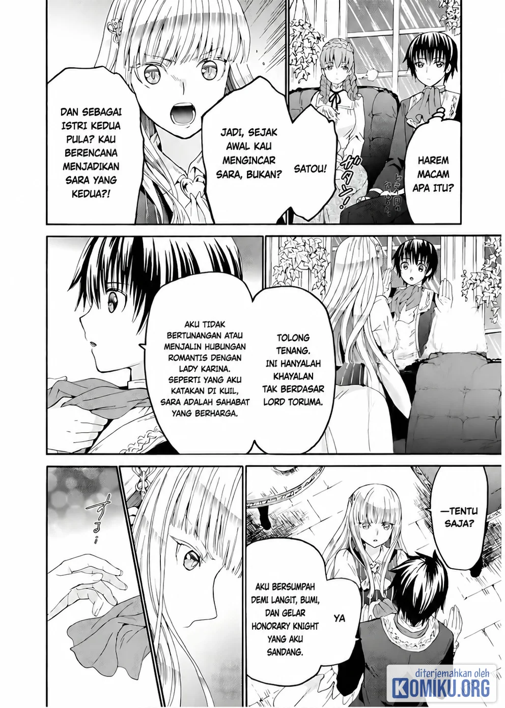Death March kara Hajimaru Isekai Kyousoukyoku Chapter 111 Gambar 10