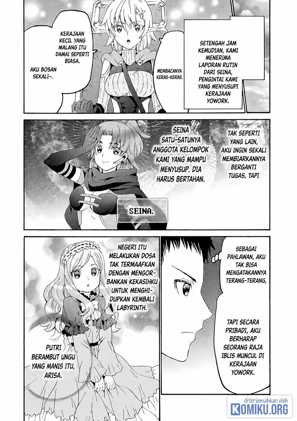 Death March kara Hajimaru Isekai Kyousoukyoku Chapter 115 Gambar 9