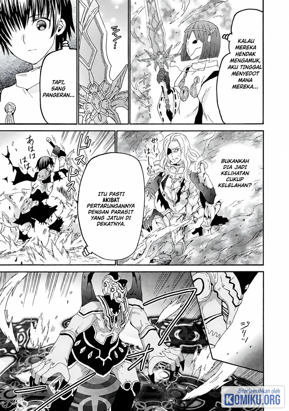 Death March kara Hajimaru Isekai Kyousoukyoku Chapter 117 Gambar 7