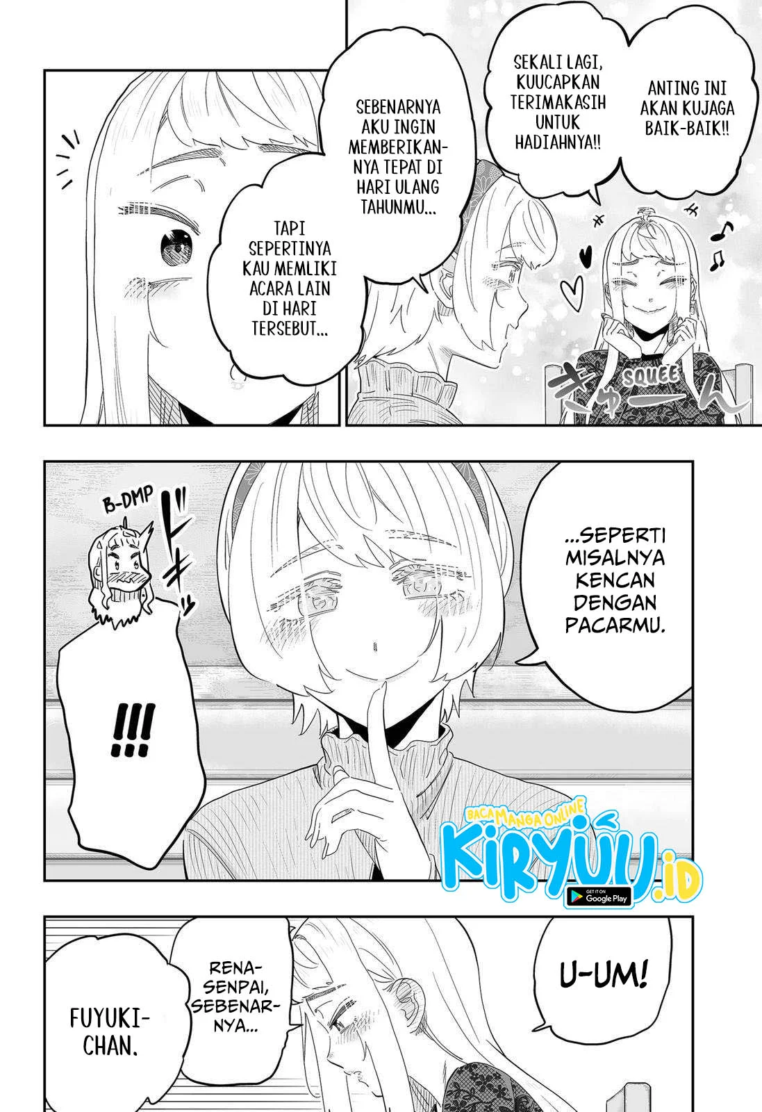 Dosanko Gyaru wa Namaramenkoi Chapter 99 Gambar 8