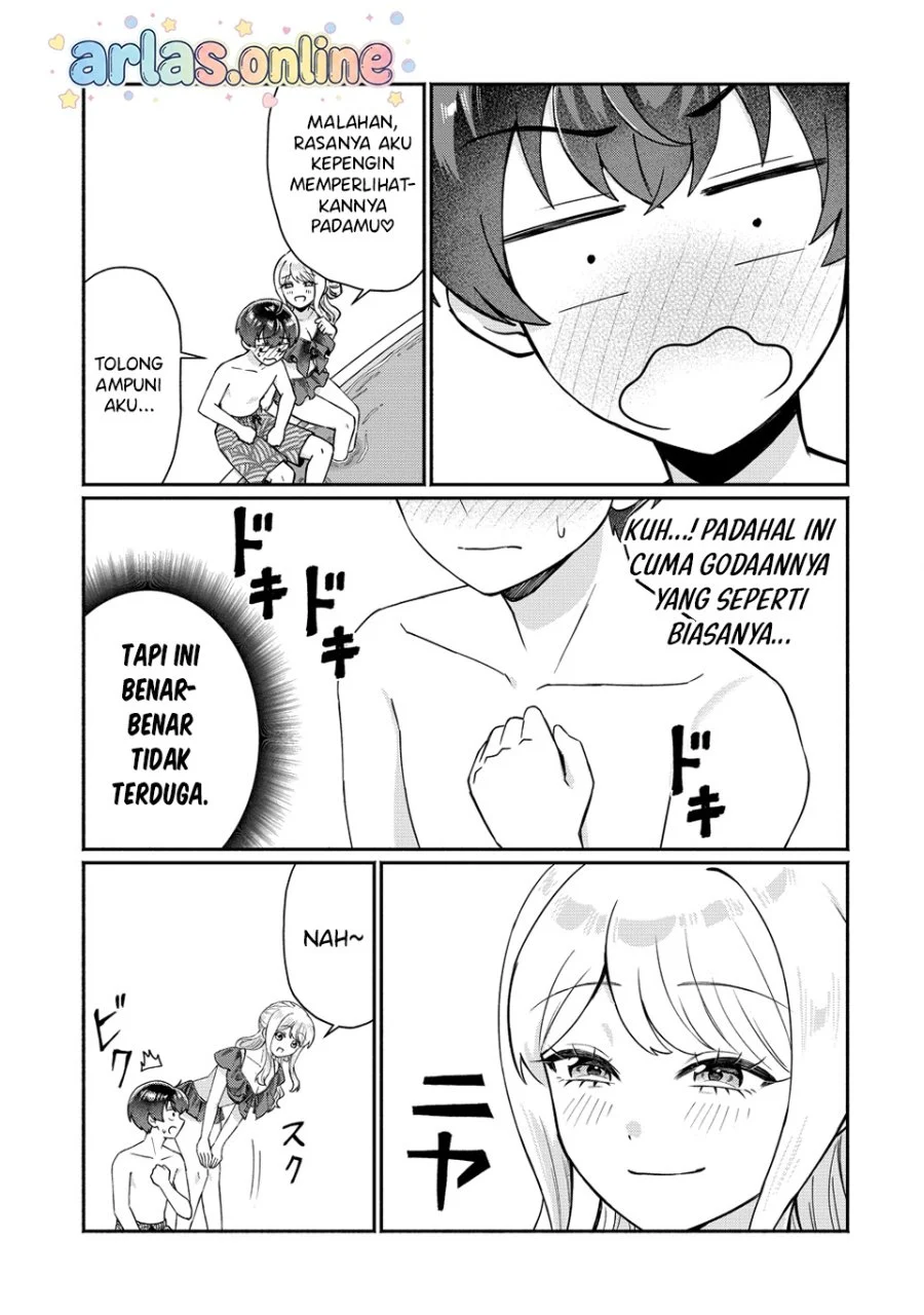 Douyara Ore wa Imadoki Gal na Toshiue Osananajimi kara Gekiomo Kanjou wo Mukerareteiru Rashii Chapter 17 Gambar 8