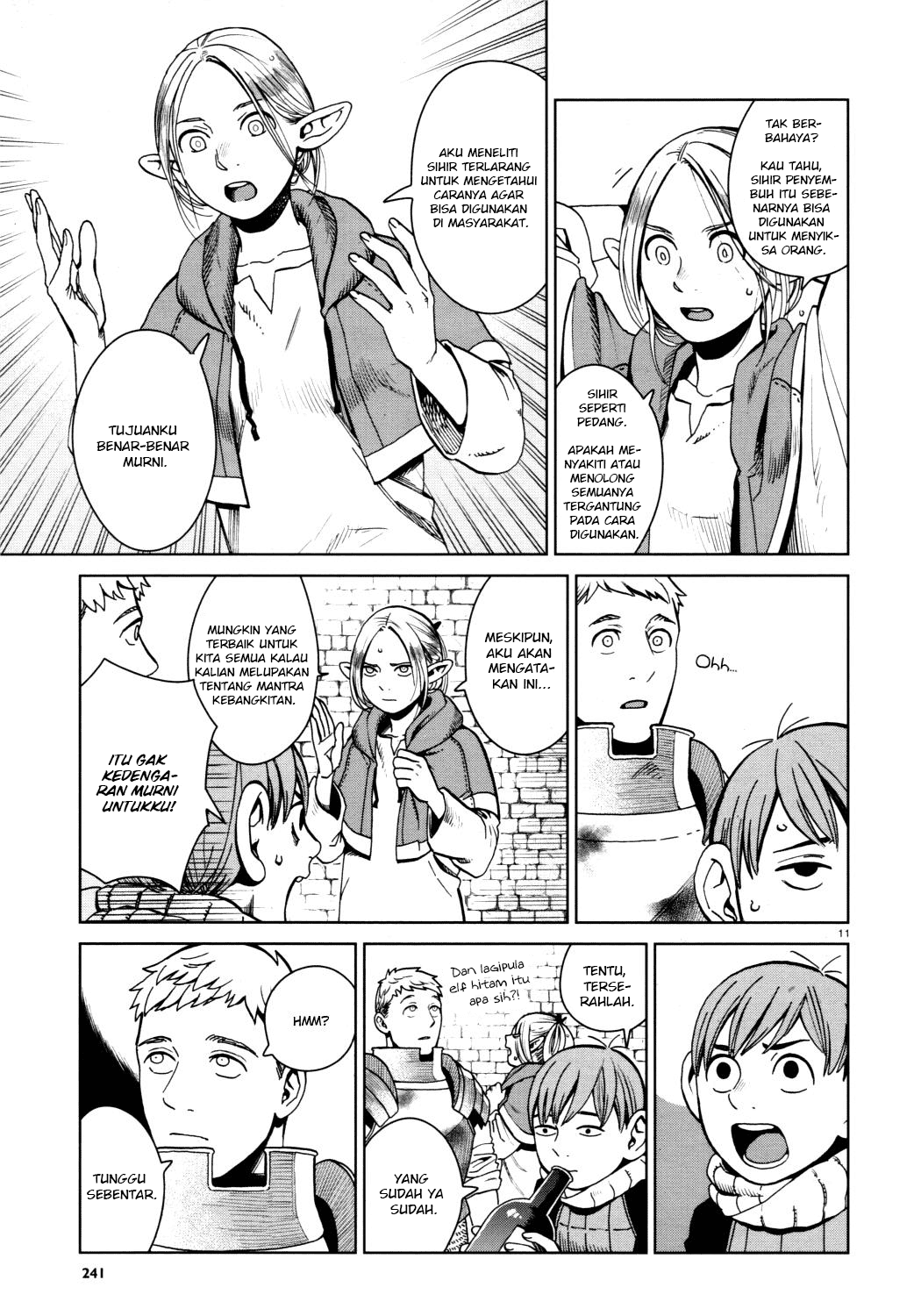 Dungeon Meshi Chapter 28 Gambar 12
