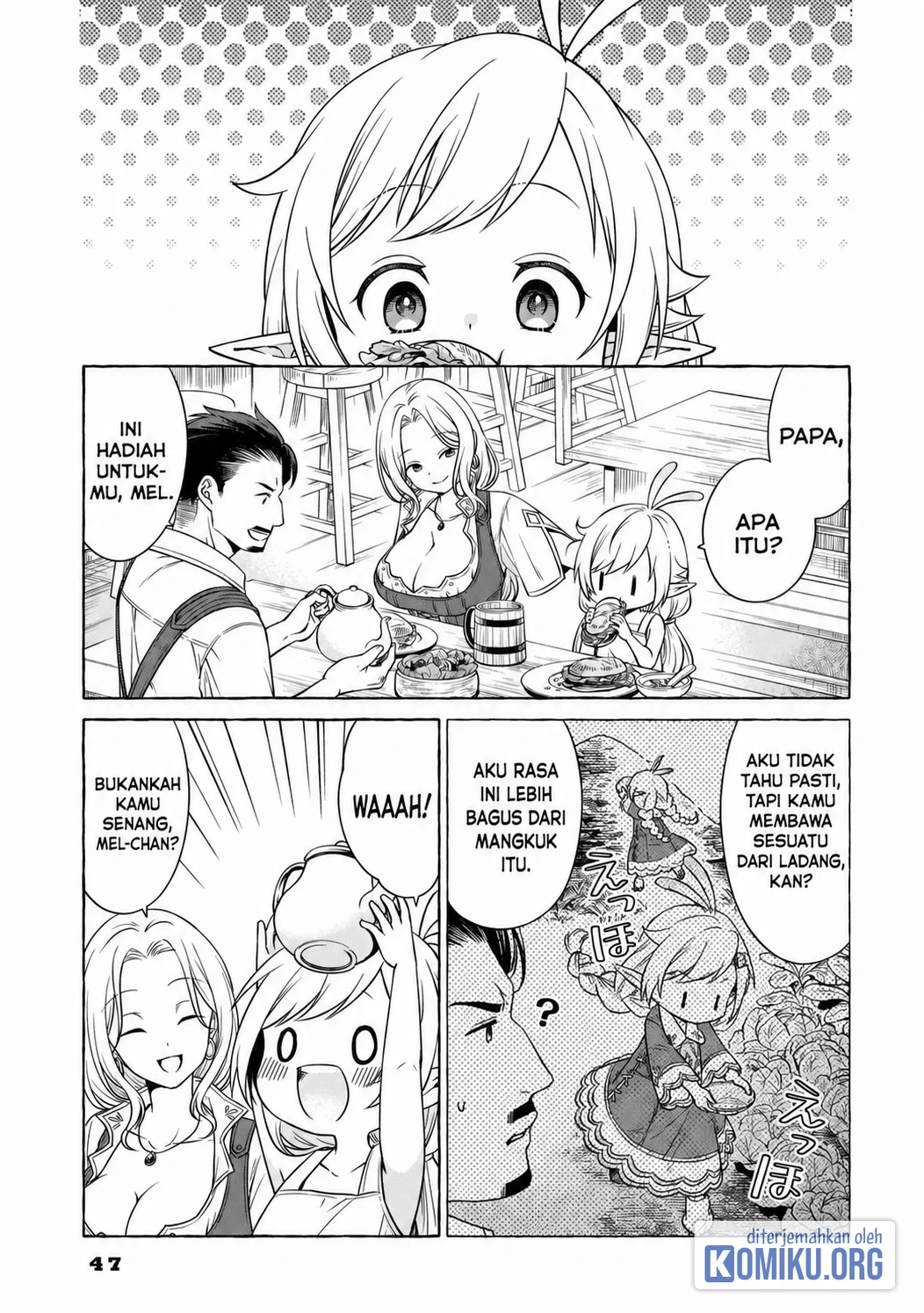 Elf-san no Mahou Ryouriten: Yousei Joou to shite Tensei Shita keredo, Mazu wa Nonbiri Oryouri Tsukurimakurimasu Chapter 2 Gambar 9