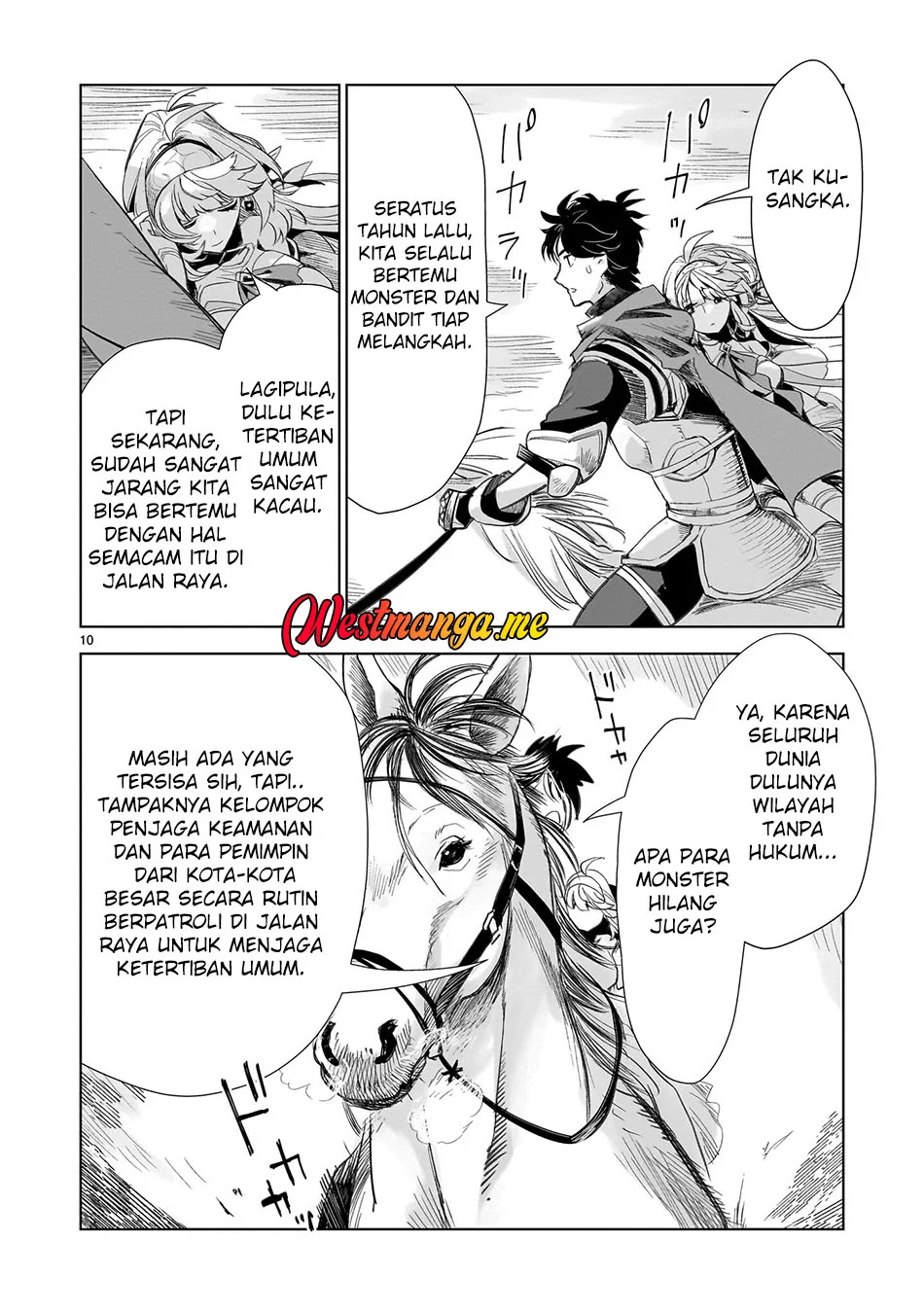 Elf Tsuma to Hajimeru Yuukyuu no Tabi ~Densetsu no Yuusha, Aisuru Elf to Tomoni 100-nen Mae ni Sukutta Sekai wo Tabisuru~ Chapter 2 Gambar 10