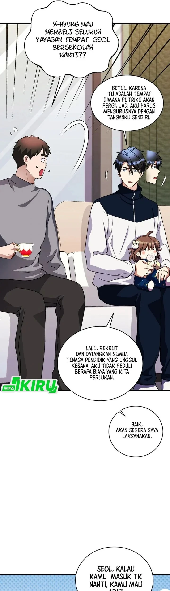 Even the Supreme One Has Never Been a Dad Before Chapter 43 Gambar 23
