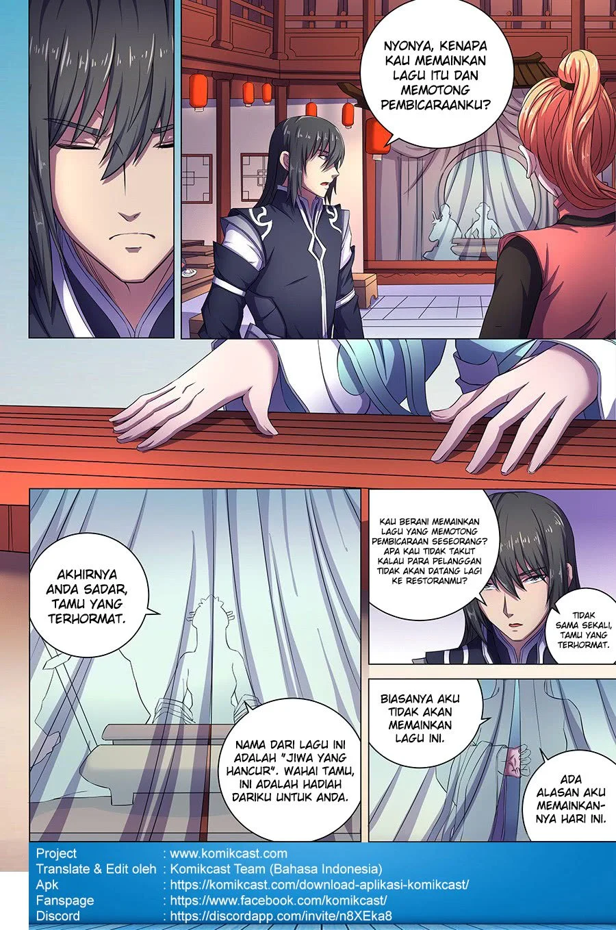God of Martial Arts Chapter 185 Gambar 7