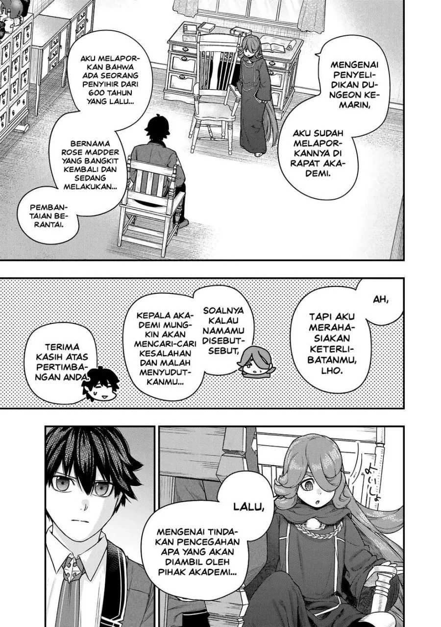 Gomi Ika da to Tsuihou Sareta Shiyounin, Jitsu wa Zense Kenja desu ~Shijou Saikyou no Kenja, Sekai Saikouhou no Gakuen ni Kayou~ Chapter 14 Gambar 15