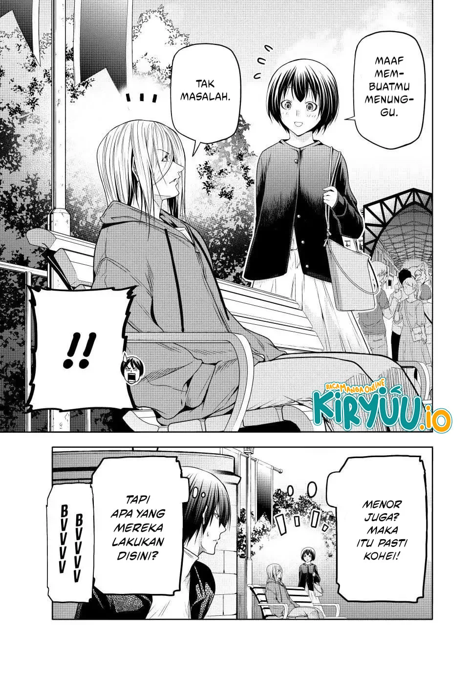 Grand Blue Chapter 106 Gambar 18