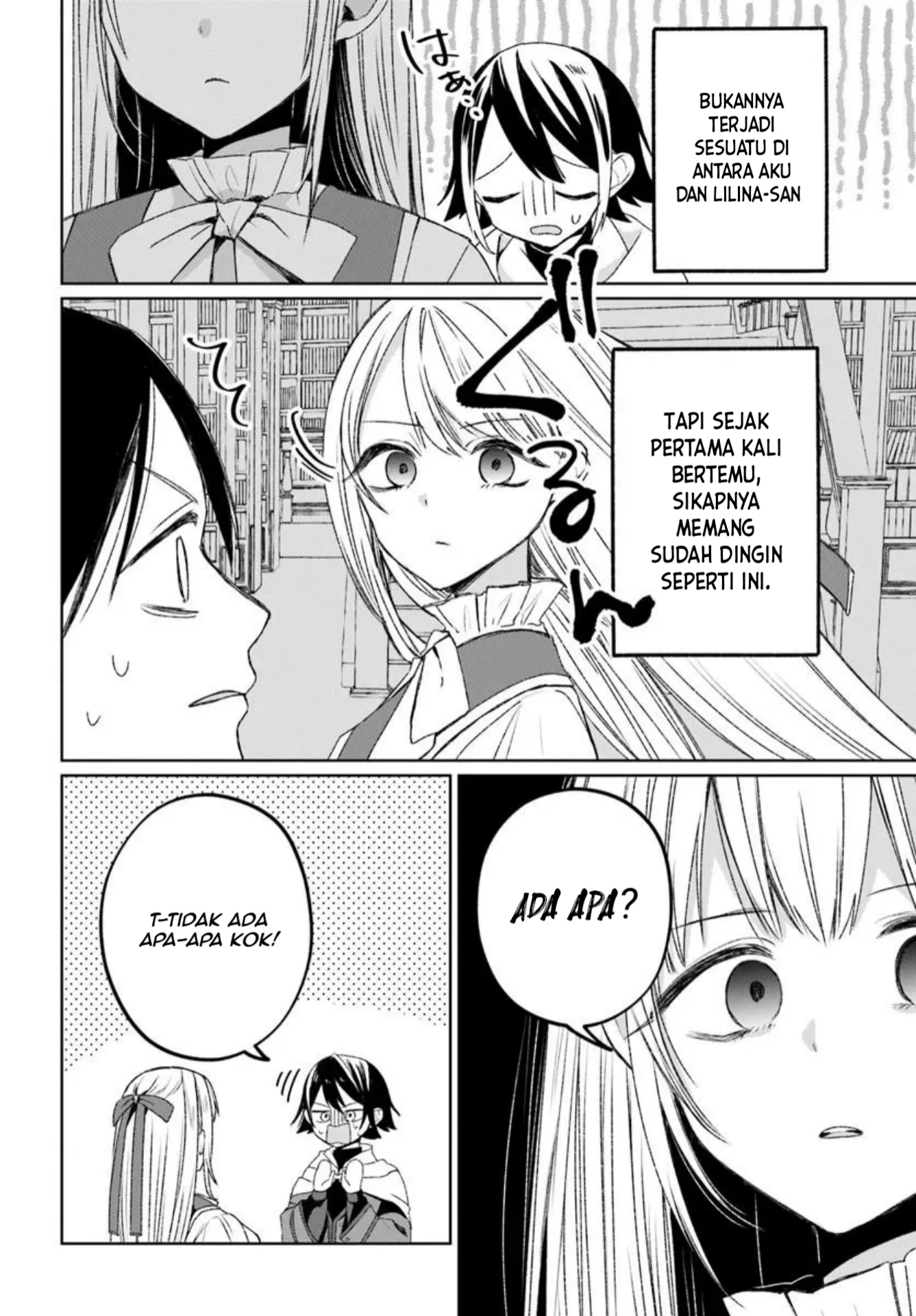 Guild no uketsuke-jou Lilina-san wa ore ni dake tsumetai Chapter 1 Gambar 17
