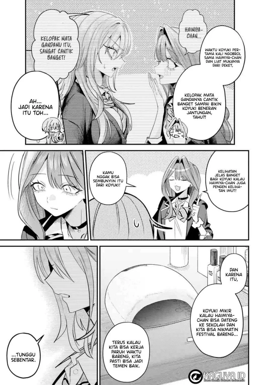 Haimiya-senpai wa Kowakute Kawaii Chapter 33 Gambar 9