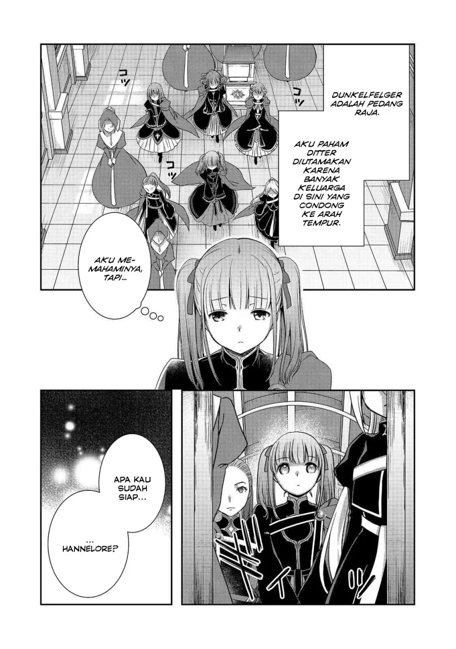 Honzuki no Gekokujou: Hannerōre no Kizoku-in Gonensei Ichi – Koishite Mitai O’hime-sama Chapter 1 Gambar 9