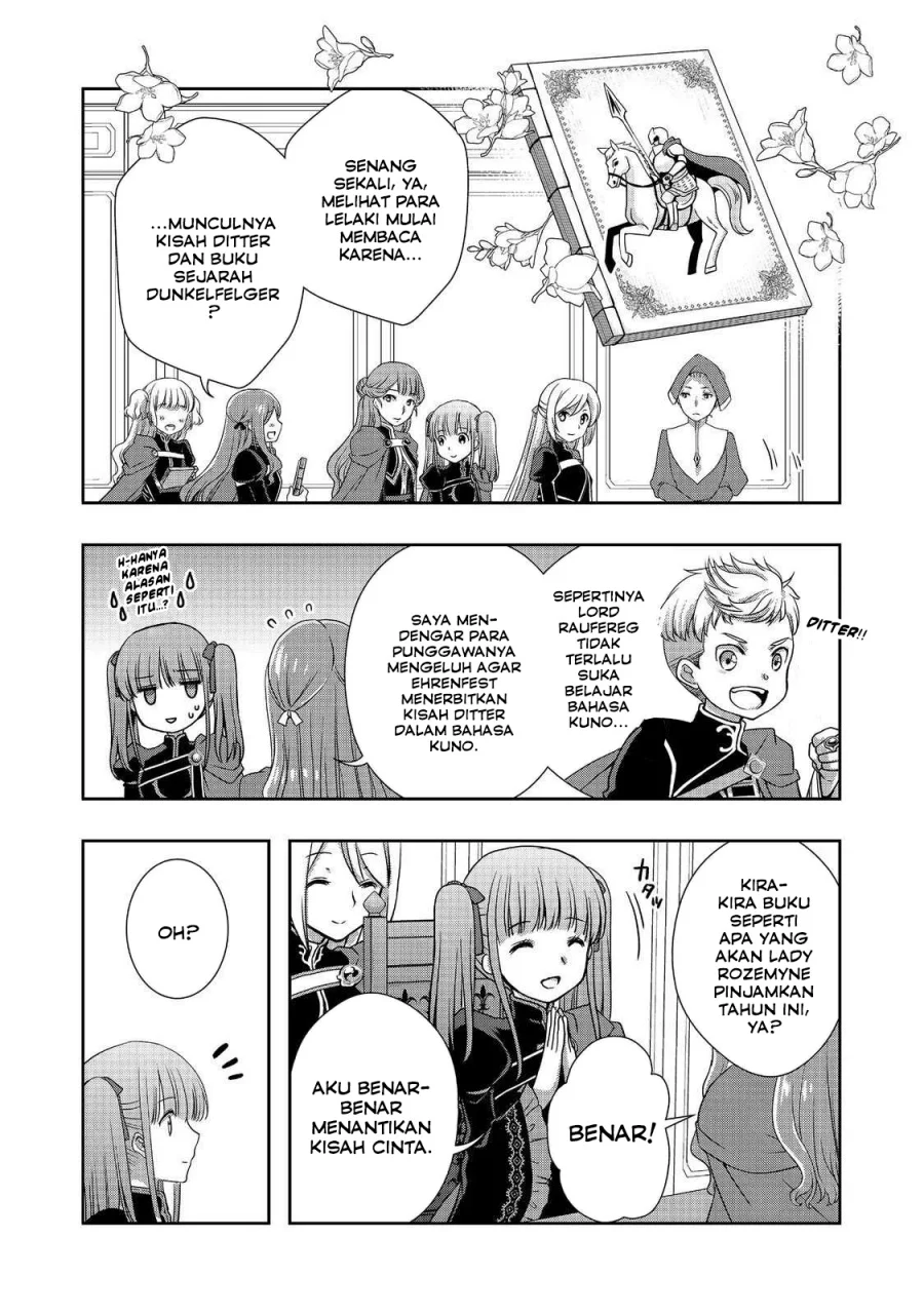 Honzuki no Gekokujou: Hannerōre no Kizoku-in Gonensei Ichi – Koishite Mitai O’hime-sama Chapter 2 Gambar 10