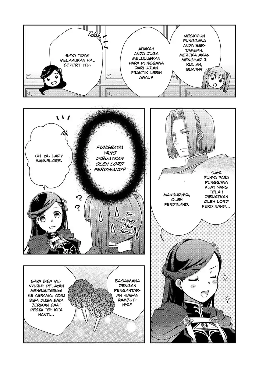 Honzuki no Gekokujou: Hannerōre no Kizoku-in Gonensei Ichi – Koishite Mitai O’hime-sama Chapter 6 Gambar 8
