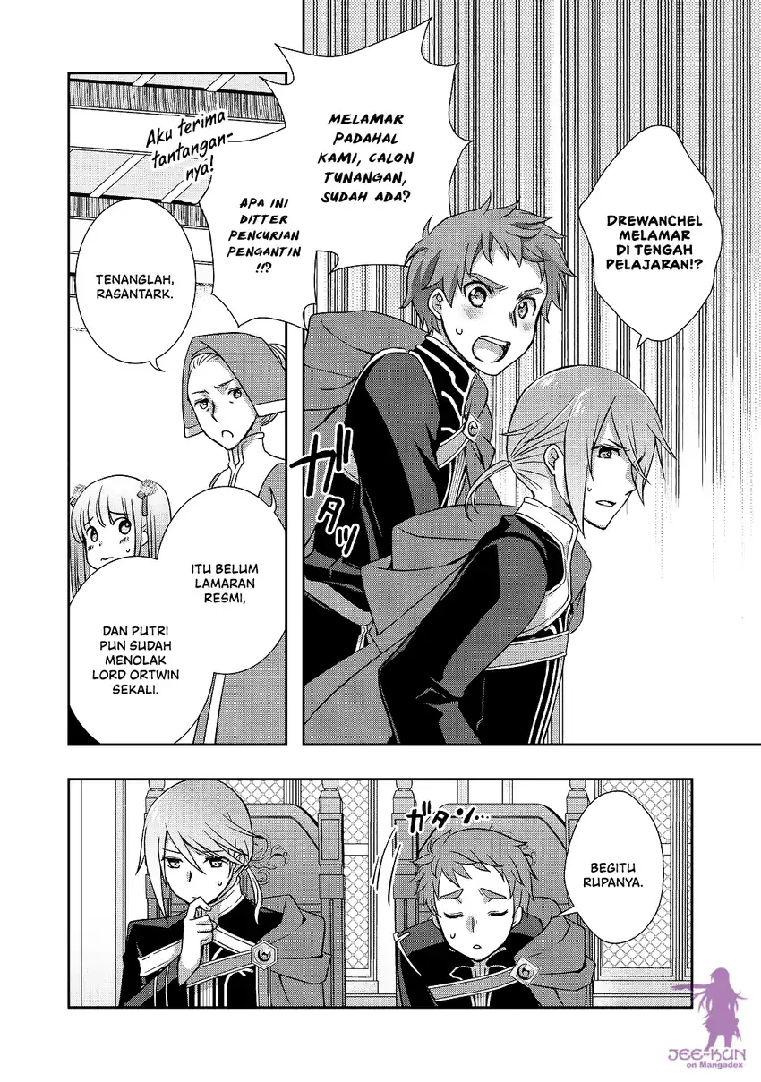 Honzuki no Gekokujou: Hannerōre no Kizoku-in Gonensei Ichi – Koishite Mitai O’hime-sama Chapter 9 Gambar 8