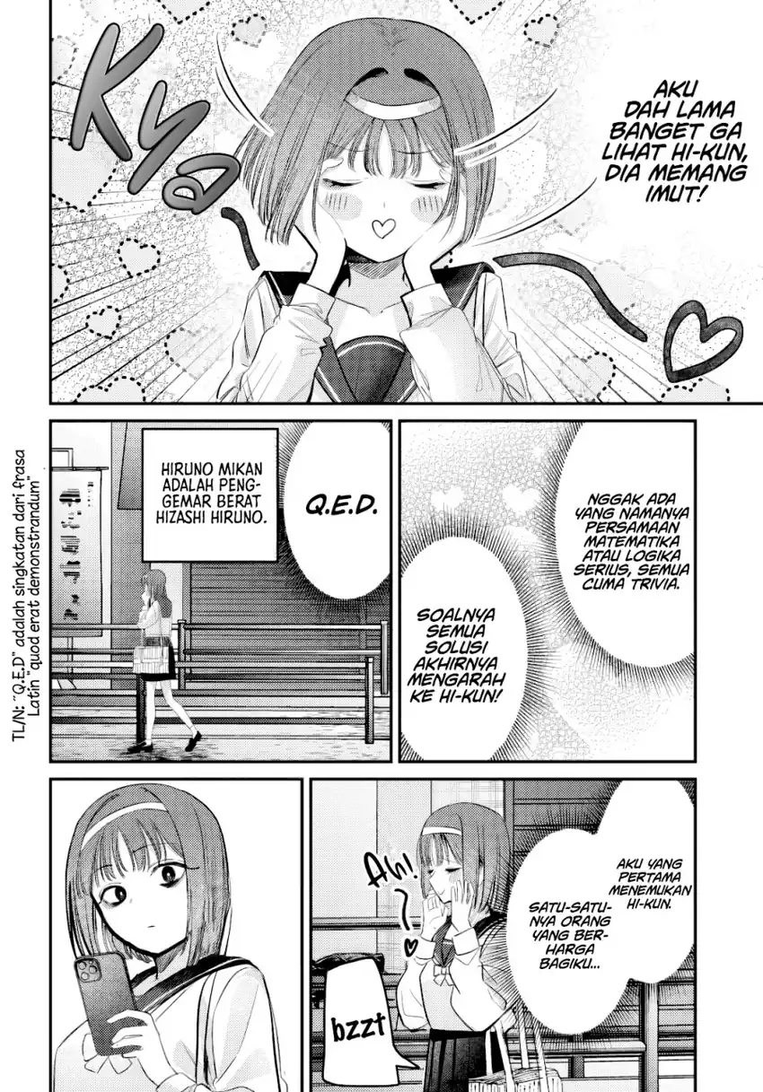 Houkago no Idol ni wa Himitsu ga aru Chapter 37 – halaman 7