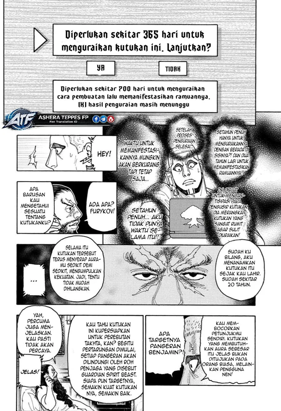 Hunter x Hunter Chapter 415 Gambar 7