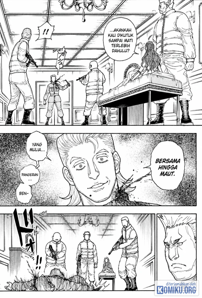 Hunter x Hunter Chapter 416 Gambar 7