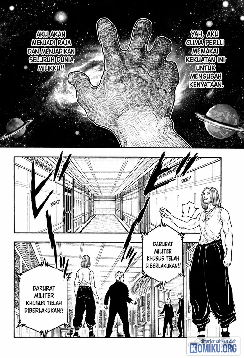 Hunter x Hunter Chapter 418 Gambar 7