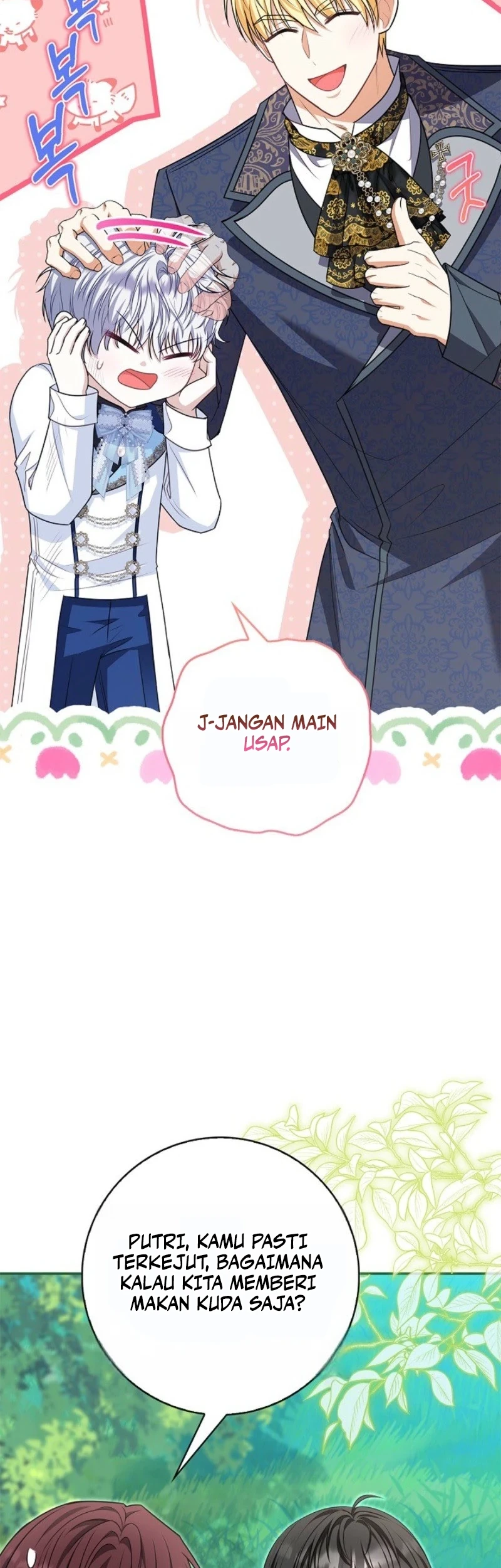 I Live With My Villain Uncle Chapter 52 Gambar 24